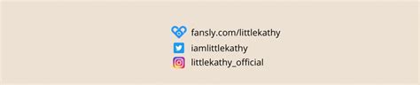 iamlittlekathyyy|@iamlittlekathy 